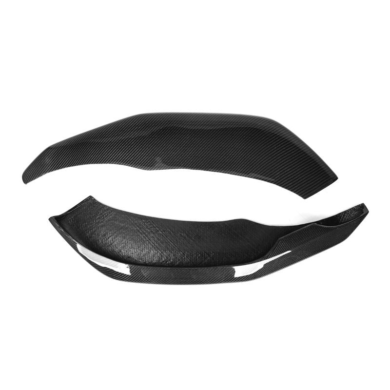 SRV1 Carbon Fiber Rear Bumper Canards - Compatible with BMW 1 Series LCI (F20/F21)