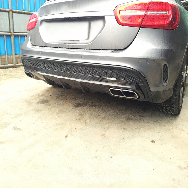 OEM+ Carbon Fiber Rear Diffuser Compatible With Mercedes GLA45 (X156)