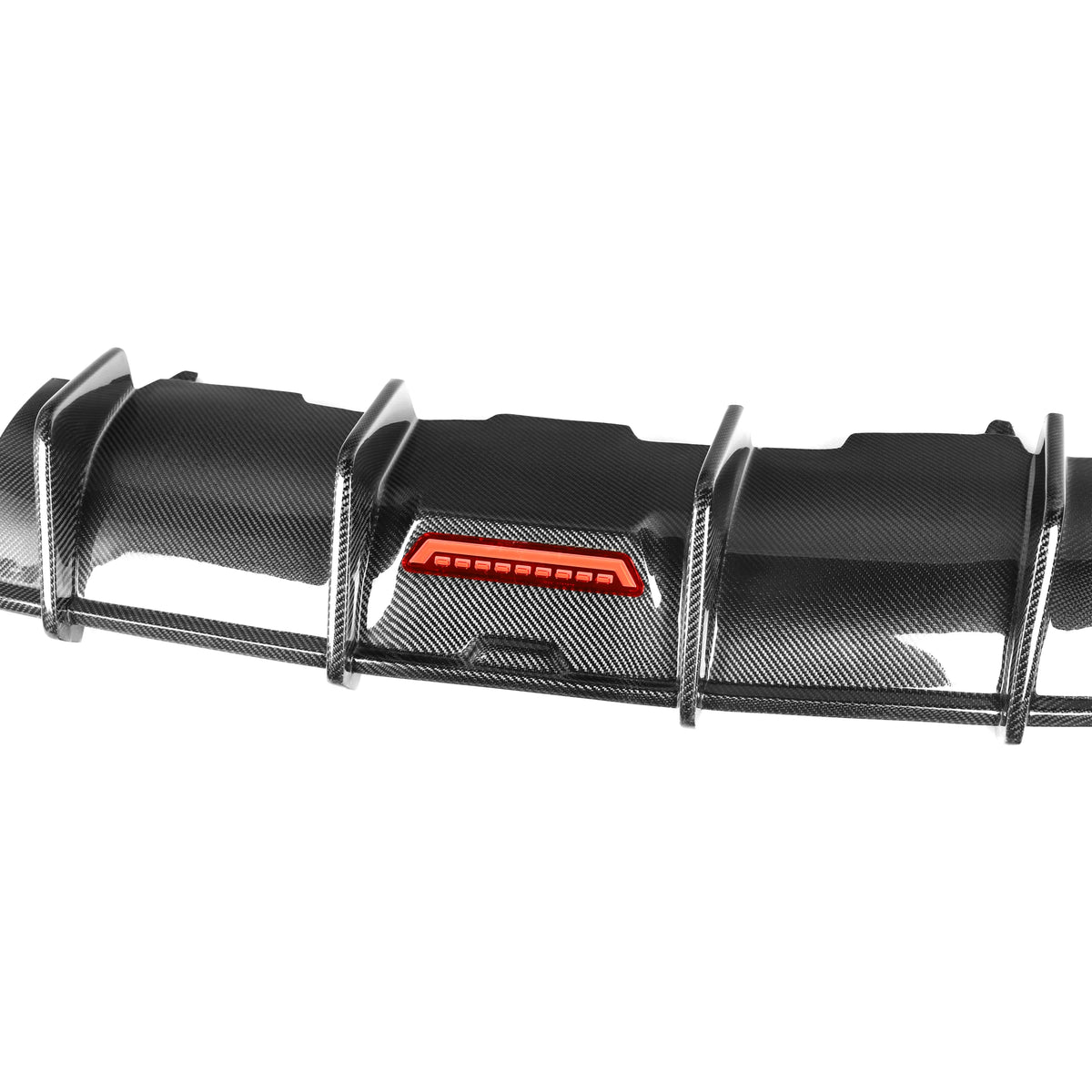KBV1 Carbon Fiber Rear Diffuser Compatible With Audi A6/S6 (C7) Saloon Pre-Facelift