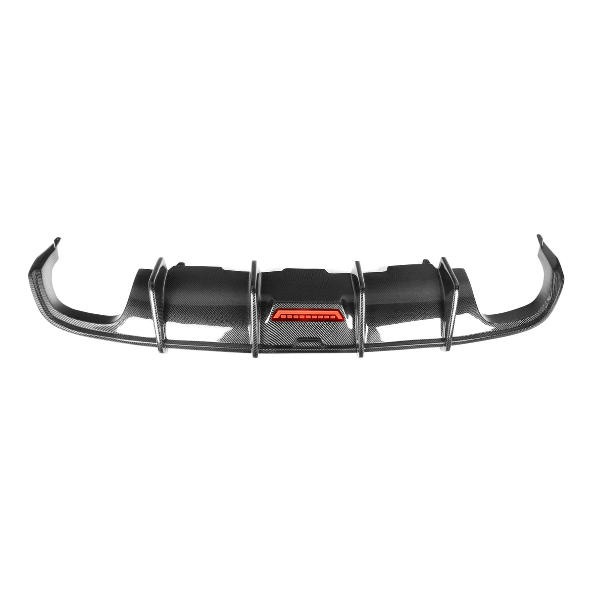KBV1 Carbon Fiber Rear Diffuser Compatible With Audi A6/S6 (C7) Saloon Pre-Facelift