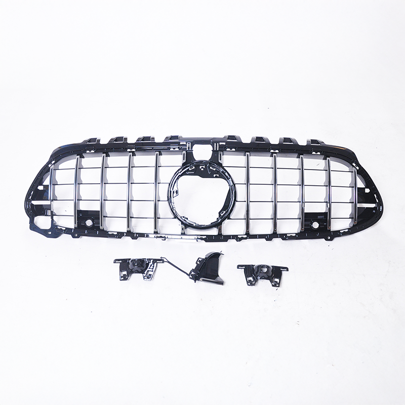 Vertical Slat GT Design Front Grille Compatible With Mercedes CLA45 (W118/C118)