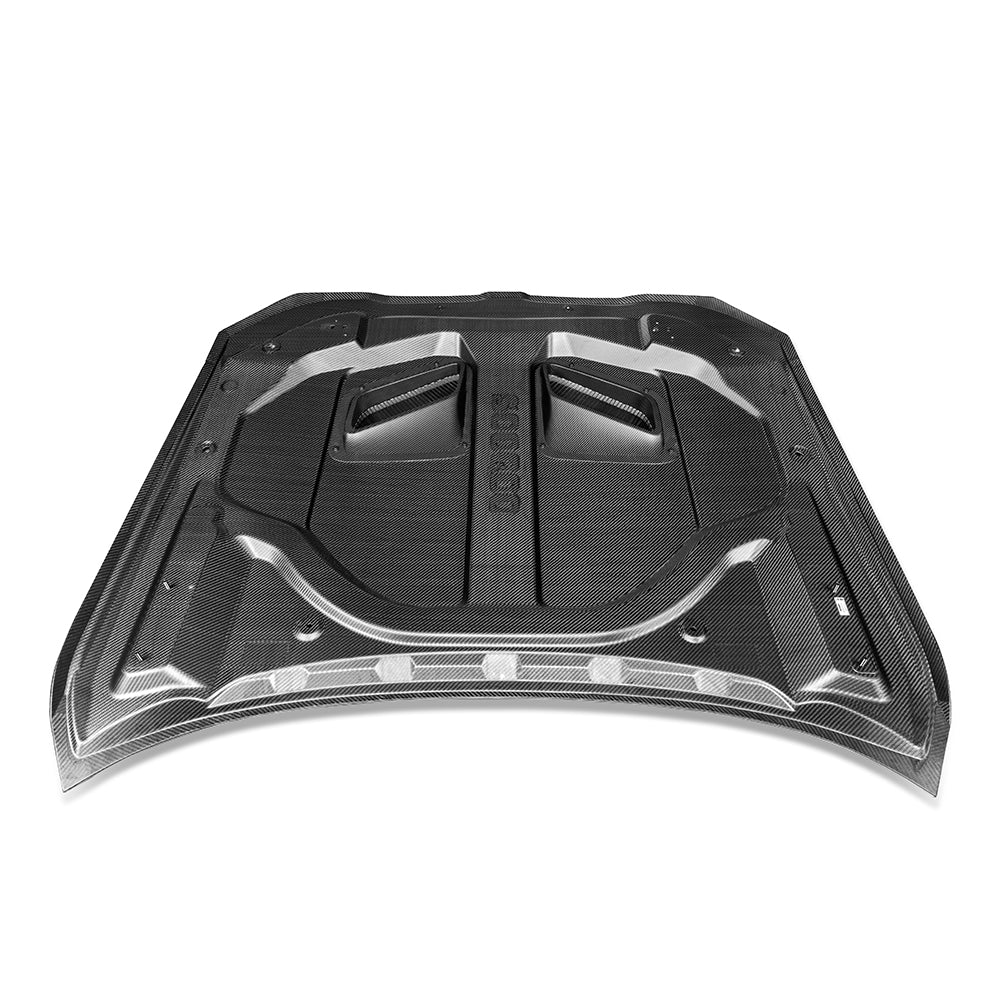 SOOQOO Vented Carbon Fiber Hood - Compatible with BMW M3/M4 (G80/G81/G82/G83)