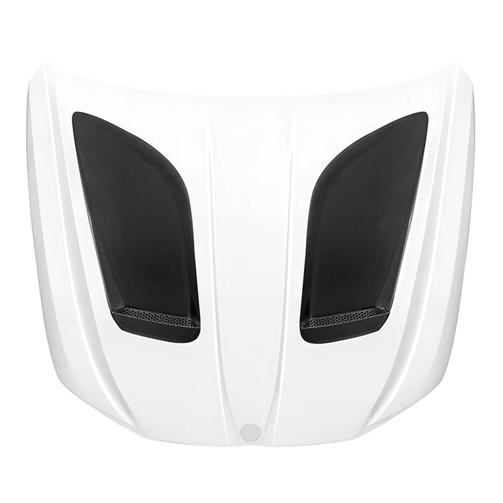 SOOQOO Carbon Fiber Vented Hood - Compatible with BMW 5 Series (G60/G61)