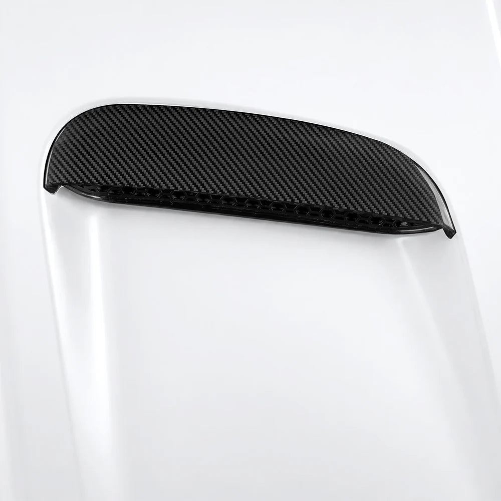 SOOQOO Carbon Fiber Vented Hood - Compatible with BMW 5 Series (G60/G61)