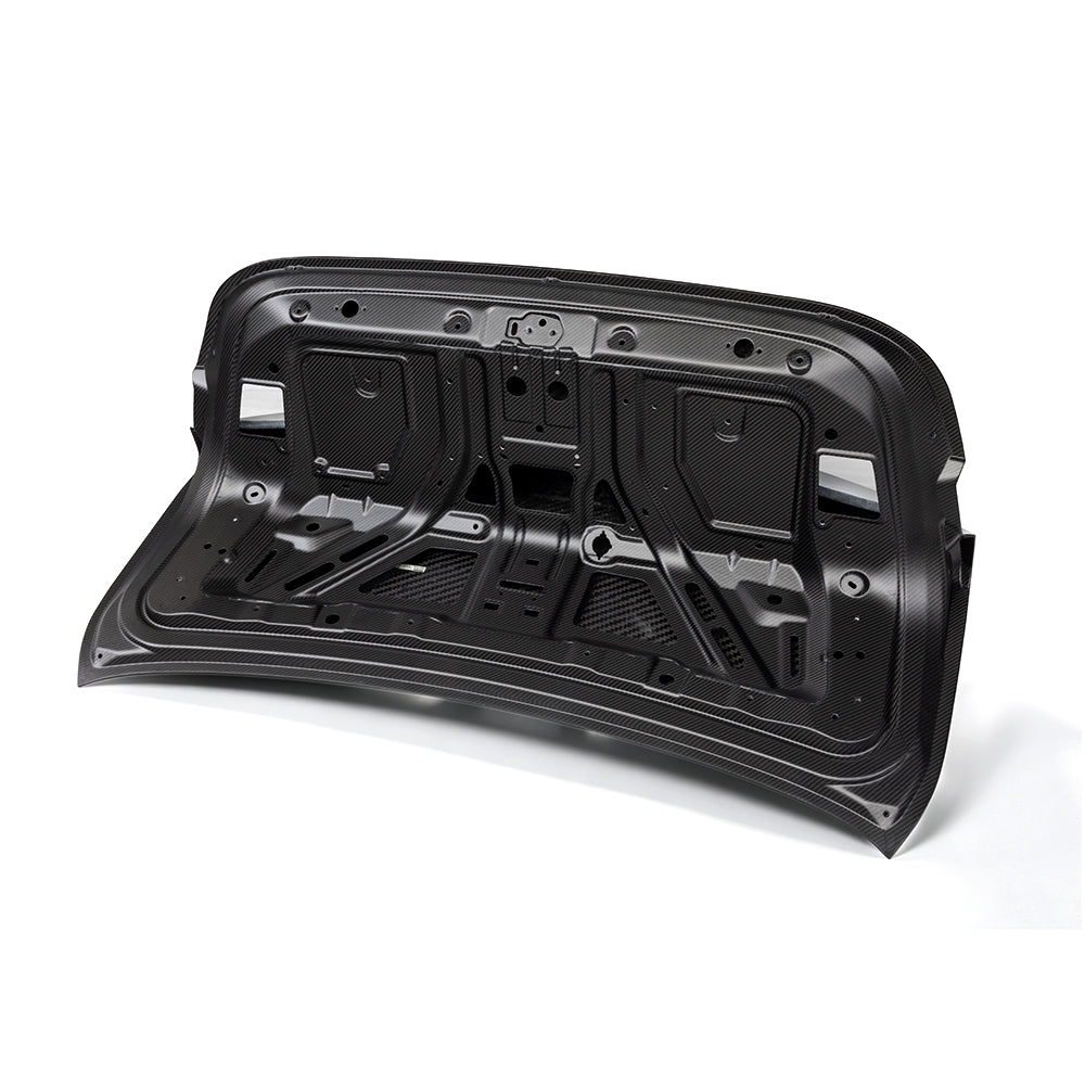 SOOQOO Prepreg Carbon Fiber Rear Trunk Lid Compatible With BMW 4 Series/M4 (G22/G22 LCI/G82/G82 LCI)