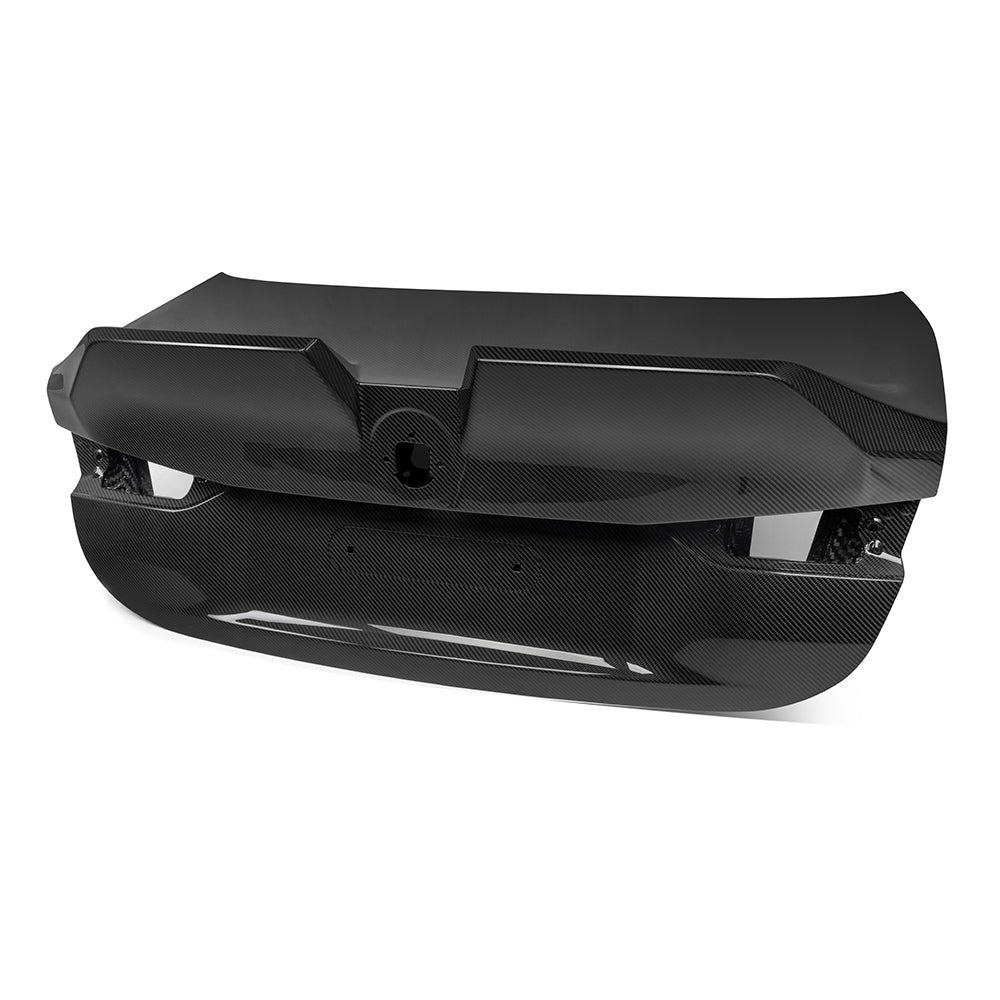 SOOQOO Prepreg Carbon Fiber Rear Trunk Lid Compatible With BMW 3 Series/M3 (G20/G80)