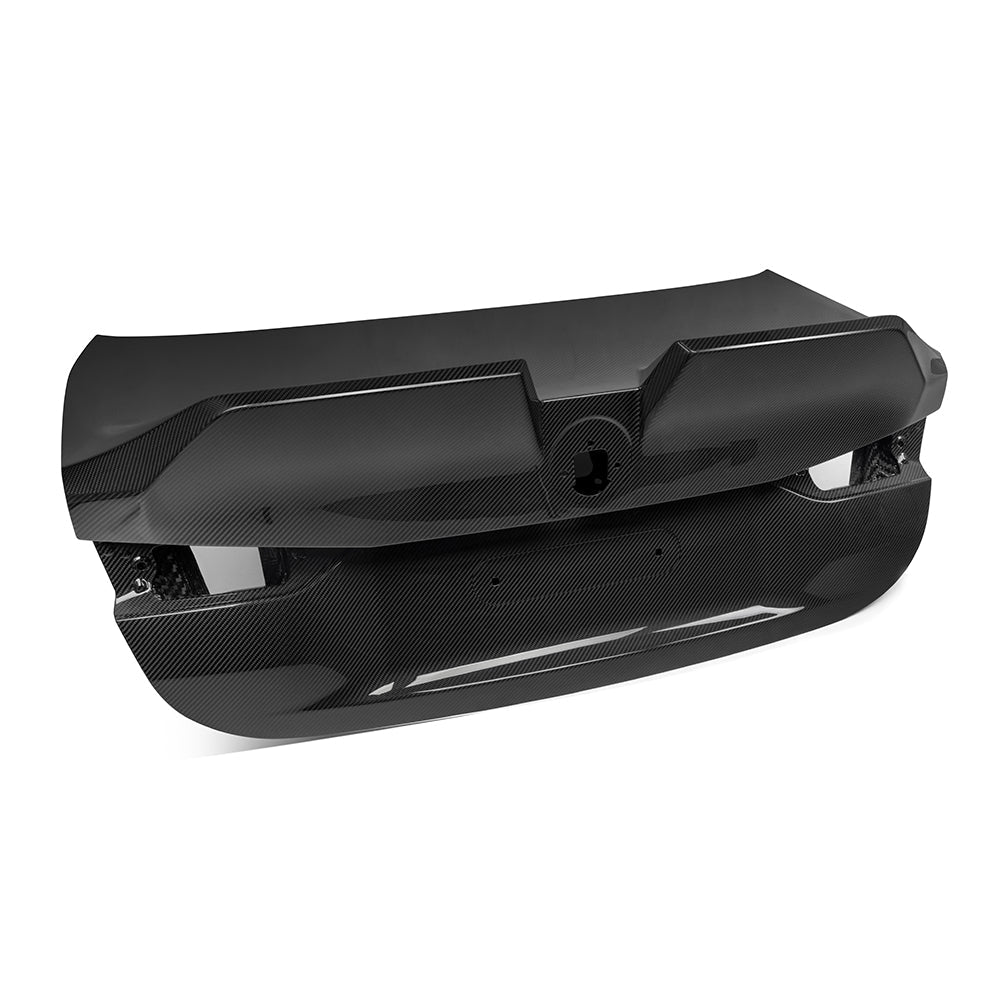 SOOQOO Prepreg Carbon Fiber Rear Trunk Lid Compatible With BMW 4 Series/M4 (G22/G22 LCI/G82/G82 LCI)