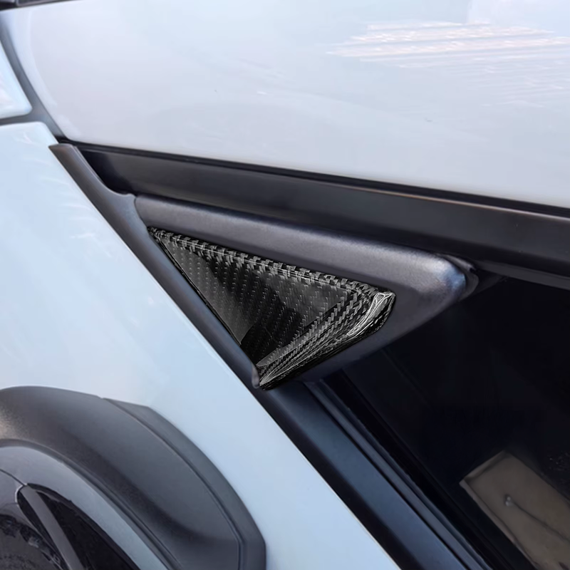 A-Pillar Anti-Wind Buffeting Kit Carbon Fiber Cover Compatible With Porsche Carrera/Targa/Convertible 911 (992.1/992.2)