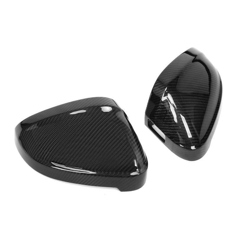 Coques de rétroviseurs de remplacement en fibre de carbone OEM+ compatibles avec Audi A4/S4/RS4 (B9/B9.5)