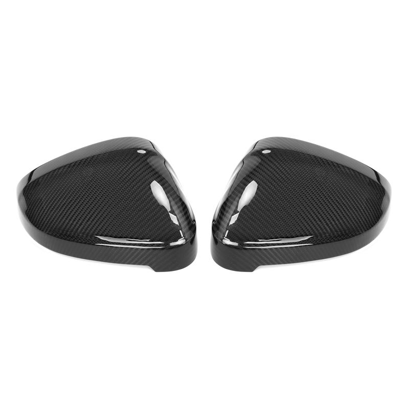 Coques de rétroviseurs de remplacement en fibre de carbone OEM+ compatibles avec Audi A4/S4/RS4 (B9/B9.5)