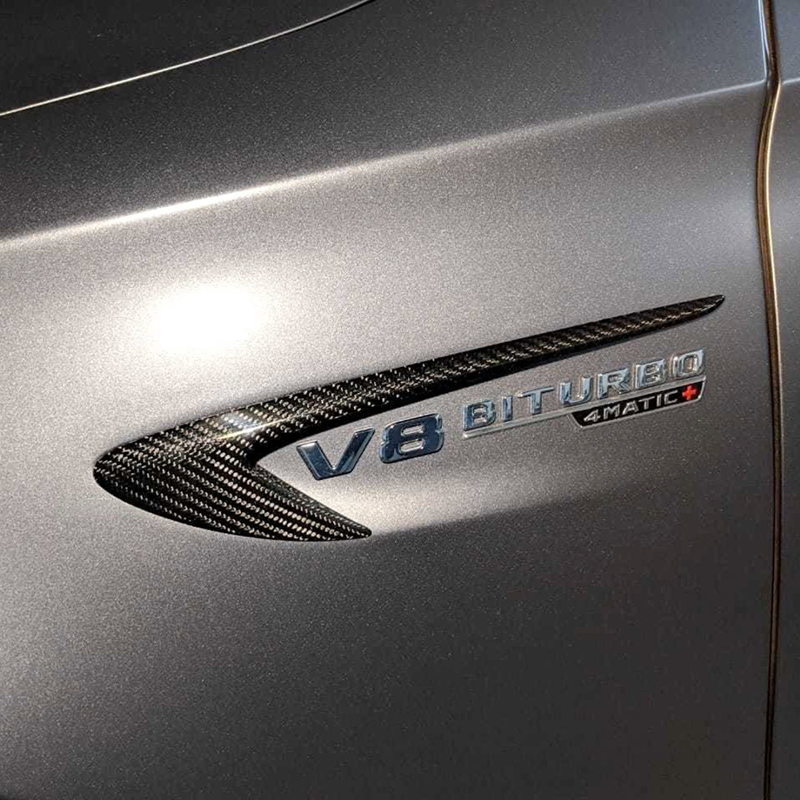 V1 Carbon Fiber Fender Trims Compatible with Mercedes E63 (W213) Pre-Facelift