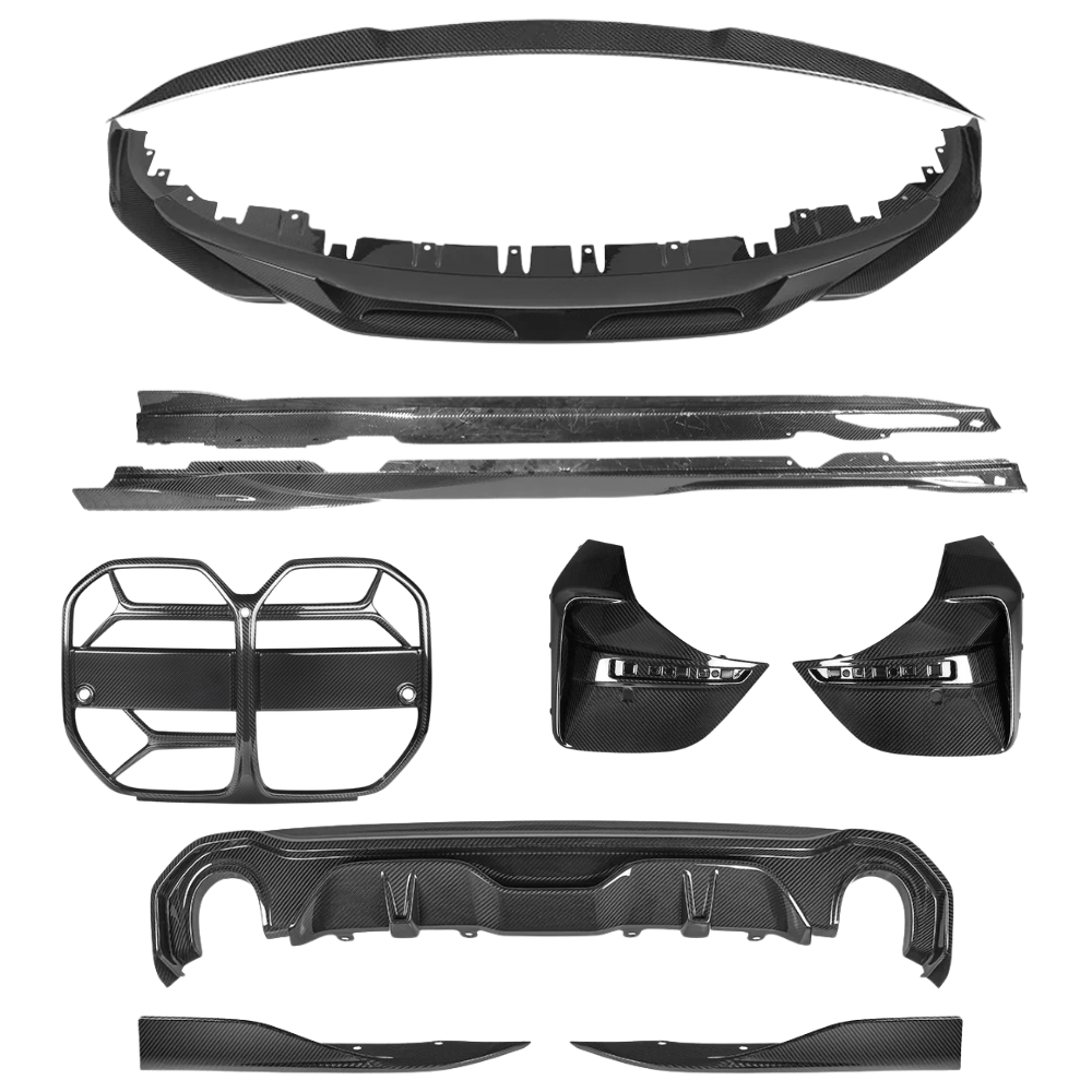 SOOQOO Carbon Fiber Body Kit - Compatible with BMW 4 Series (G26)