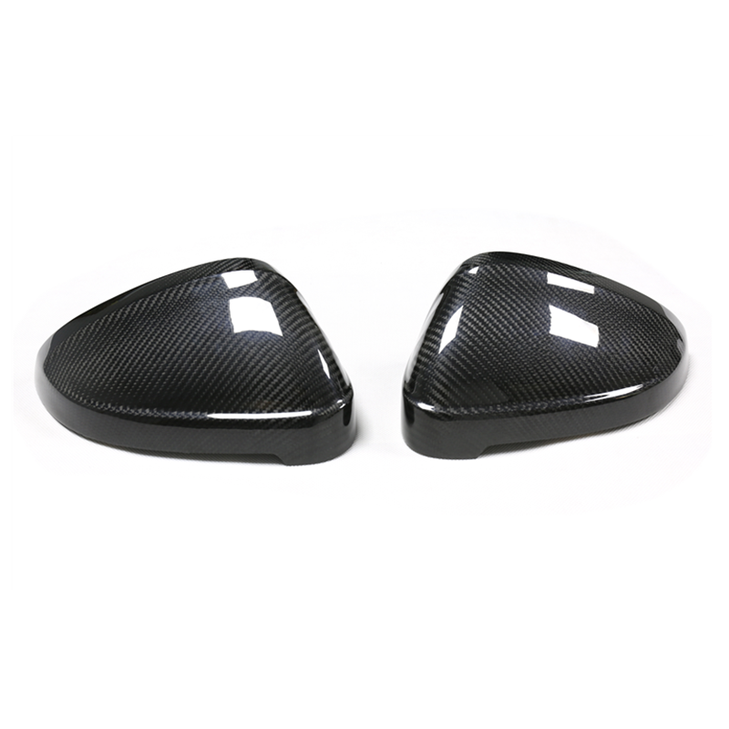 OEM+ Carbon Fiber Replacement Mirror Covers Compatible With Audi A4/S4/RS4 (B9/B9.5)
