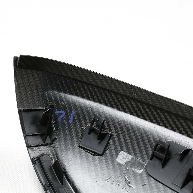 Coques de rétroviseurs de remplacement en fibre de carbone OEM+ compatibles avec Audi A4/S4/RS4 (B9/B9.5)