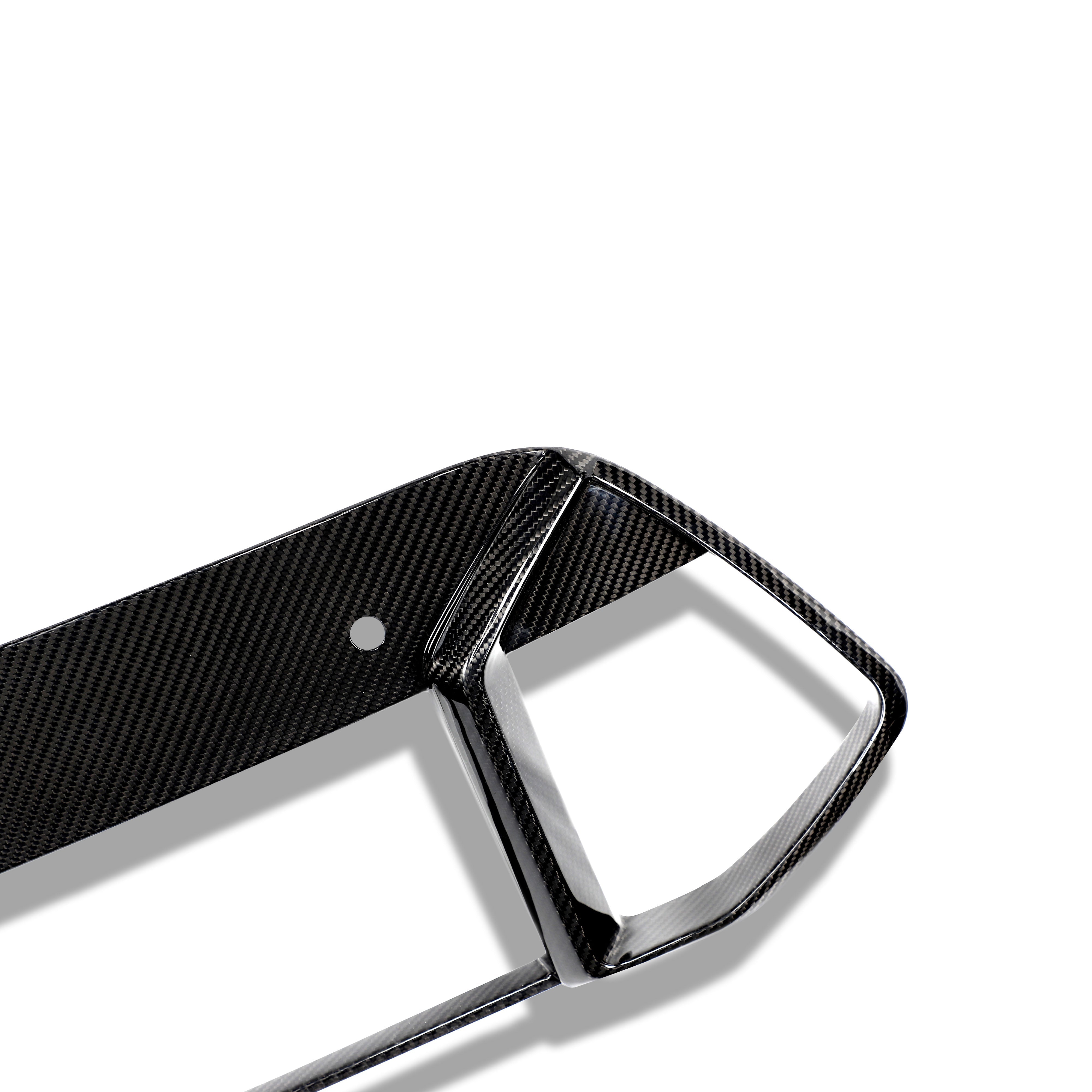 RevoZport Carbon Fiber Air Intake Trim Compatible With BMW X6M F96 PRE LCI