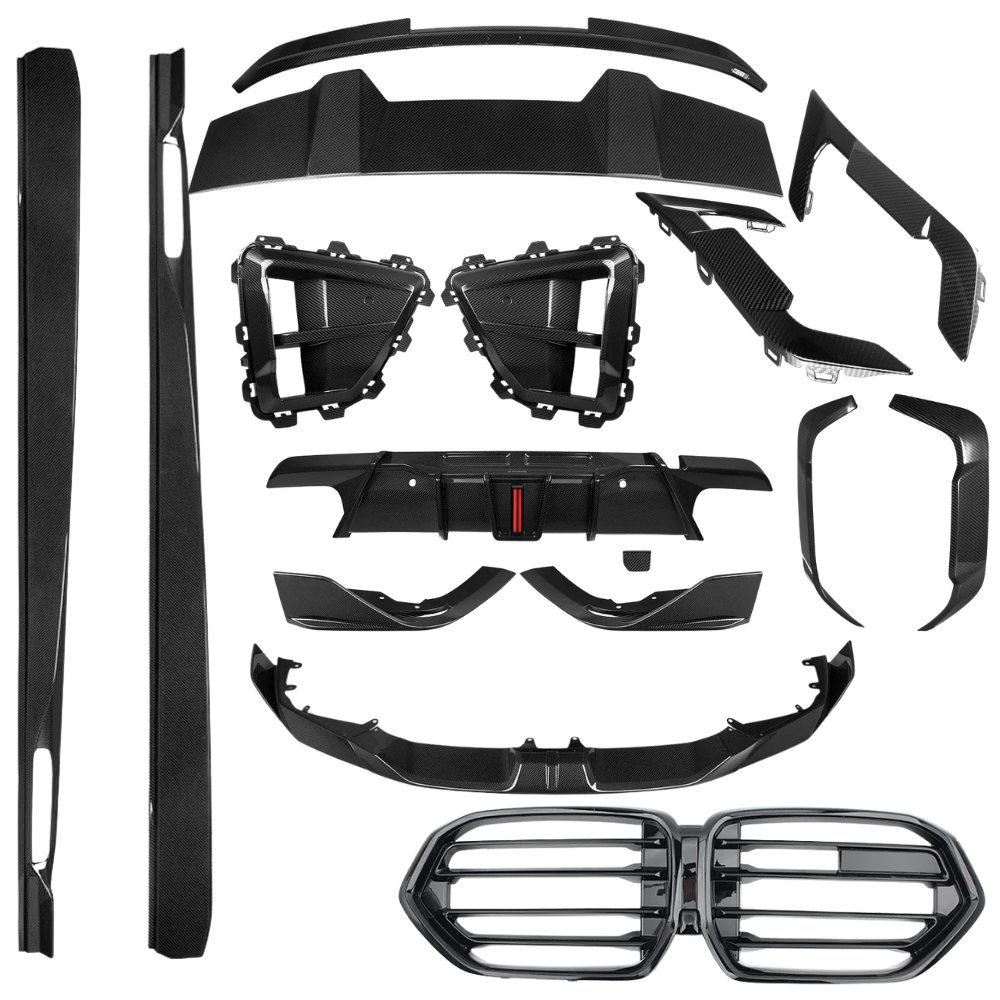 SOOQOO Full Carbon Fiber Body Kit - Compatible with BMW X6M LCI (F96)