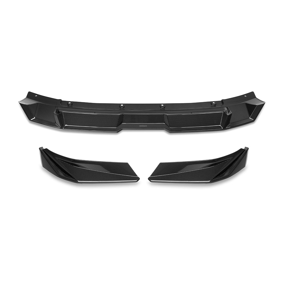 SOOQOO Prepreg Carbon Fiber Front Lip Compatible With BMW XM (G09)