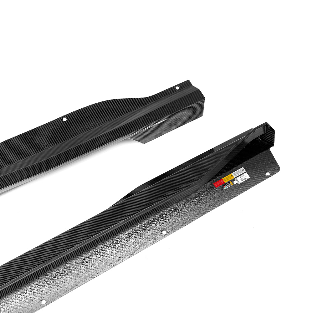 SOOQOO Prepreg Carbon Fiber Side Skirts Compatible With BMW XM (G09)