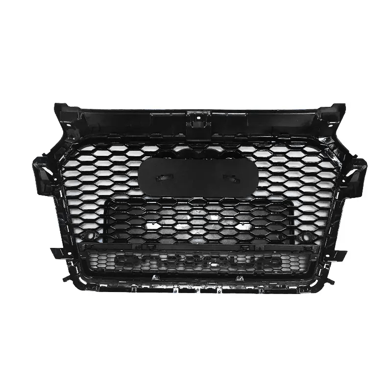 Audi A1/S1 (8X) RS Style Honeycomb Gloss Black Front Grille - Twenty Two Tuning Front Grille