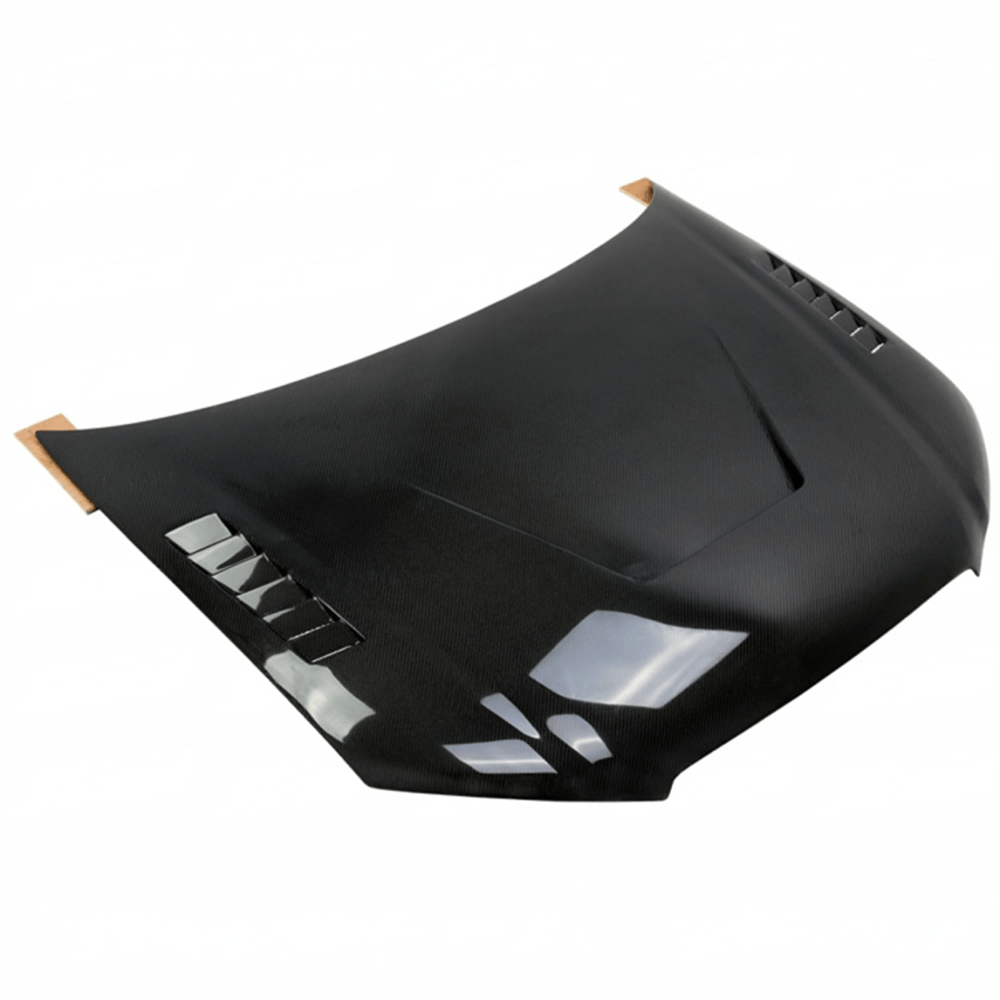 Audi A3/S3 (8P) Facelift V Tech Style Carbon Fiber Hood Replacement - Twenty Two Tuning Hood/Bonnet Complete