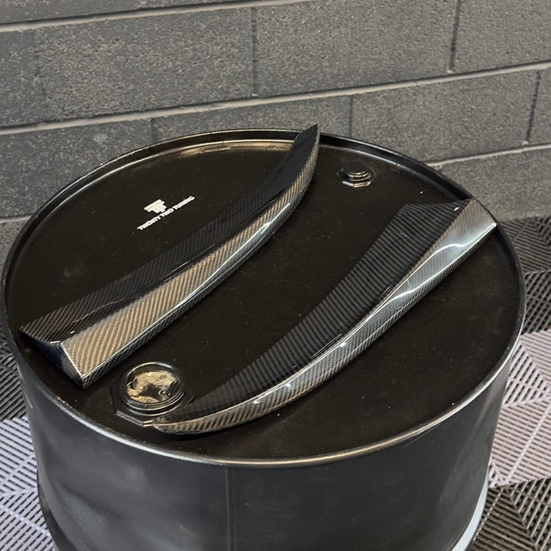 Audi A3/S3/RS3 (8V) Saloon OEM+ Carbon Fibre Rear Bumper Canards - Twenty Two Tuning Rear Canards