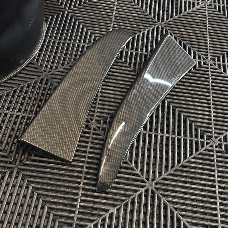 Audi A3/S3/RS3 (8V) Saloon OEM+ Carbon Fibre Rear Bumper Canards - Twenty Two Tuning Rear Canards