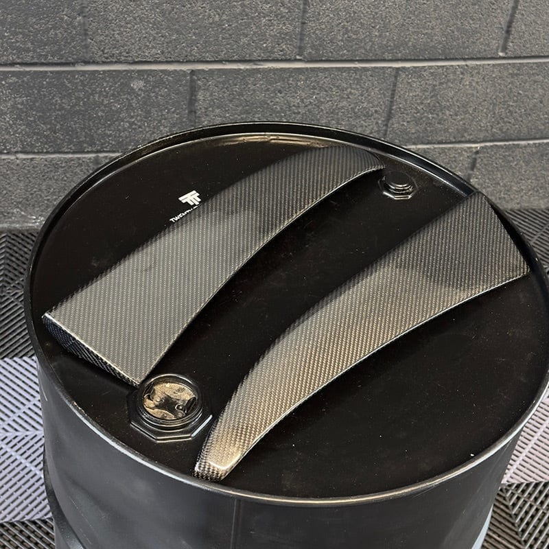 Audi A3/S3/RS3 (8V) Saloon OEM+ Carbon Fibre Rear Bumper Canards - Twenty Two Tuning Rear Canards