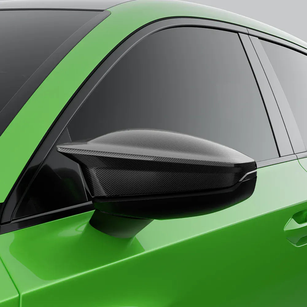 Audi A3/S3/RS3 (8Y) Hatchback SOOQOO Carbon Fibre Mirror Covers (LHD) - SOOQOO Official Mirror Covers