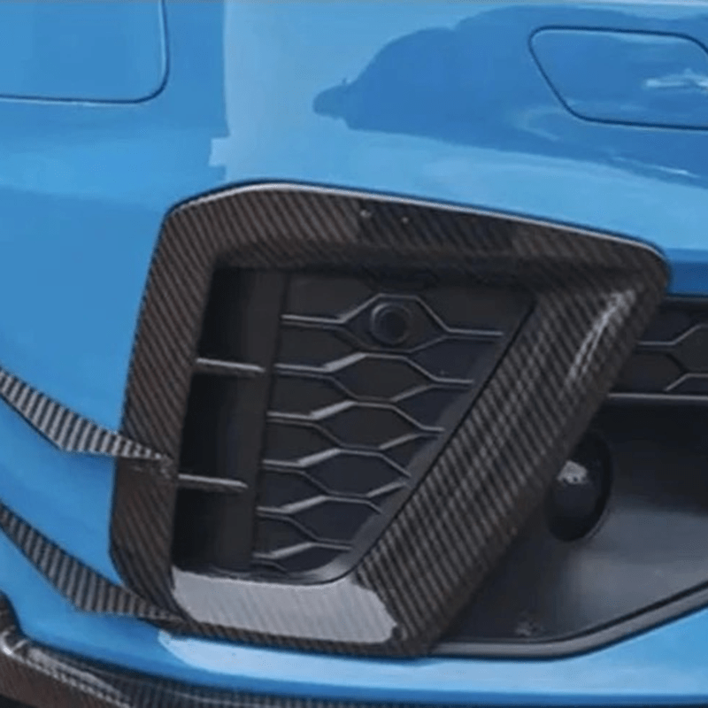 Audi A4 (B9.5) OEM+ Carbon Fibre Front Fog Trim Surround - Twenty Two Tuning Front Canards/Bumper Inserts