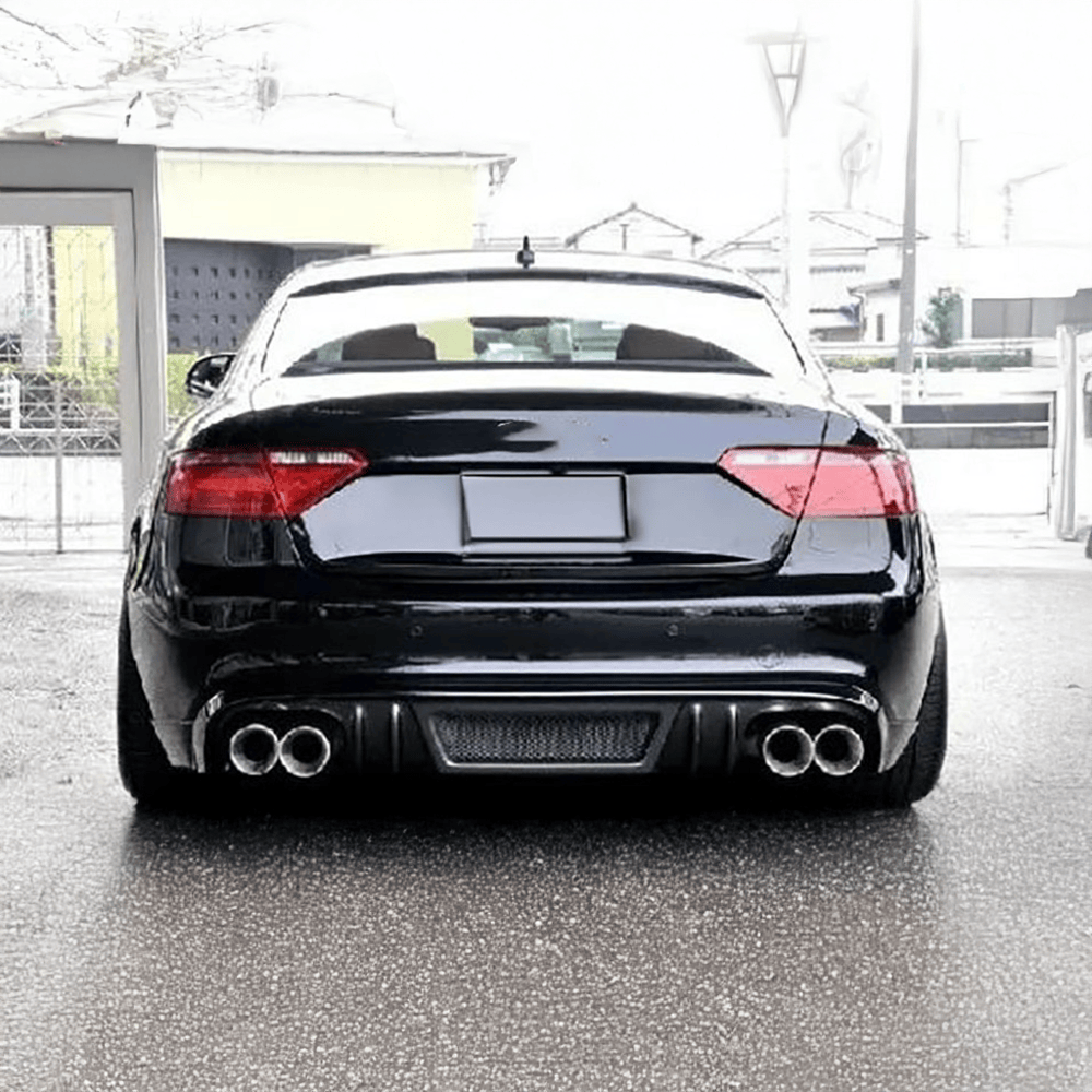 Audi A5 (B8.5) V Style Carbon Fibre Rear Diffuser - Twenty Two Tuning Rear Diffuser