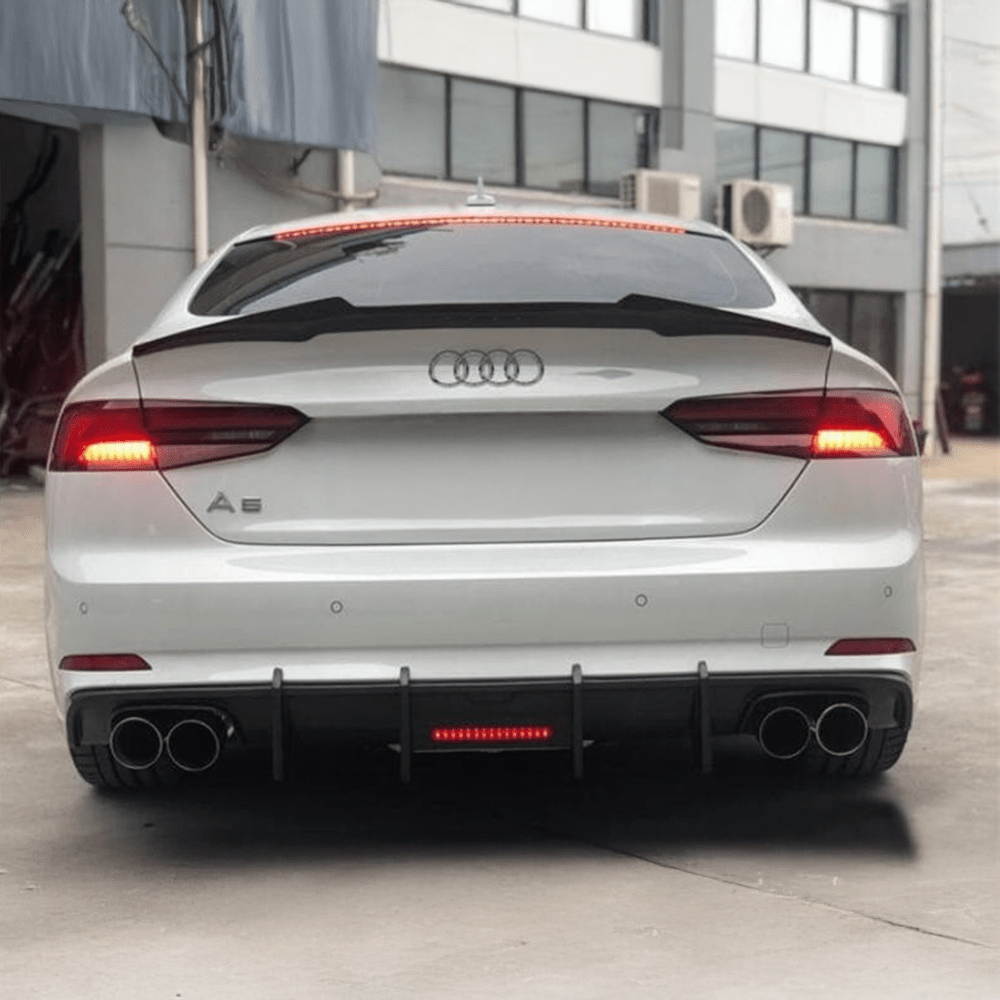 Audi A5/S5 (B9) M4 Style Carbon Fibre Rear Spoiler - Twenty Two Tuning Rear Spoiler