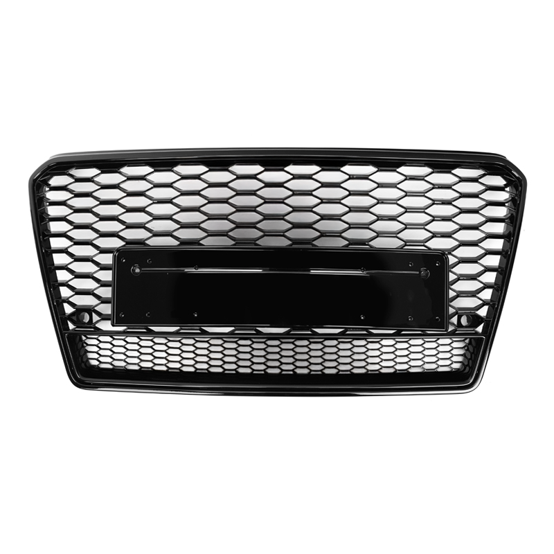 Calandre avant noire brillante Audi A7/S7 (C7) V2RS nid d'abeille