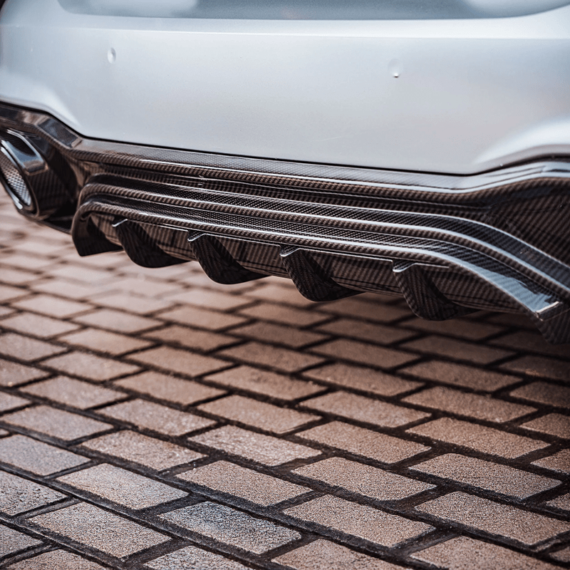 Audi A7/S7 (C8) BCTXE Style Carbon Fibre Rear Diffuser Ver.2 - Twenty Two Tuning Rear Diffuser