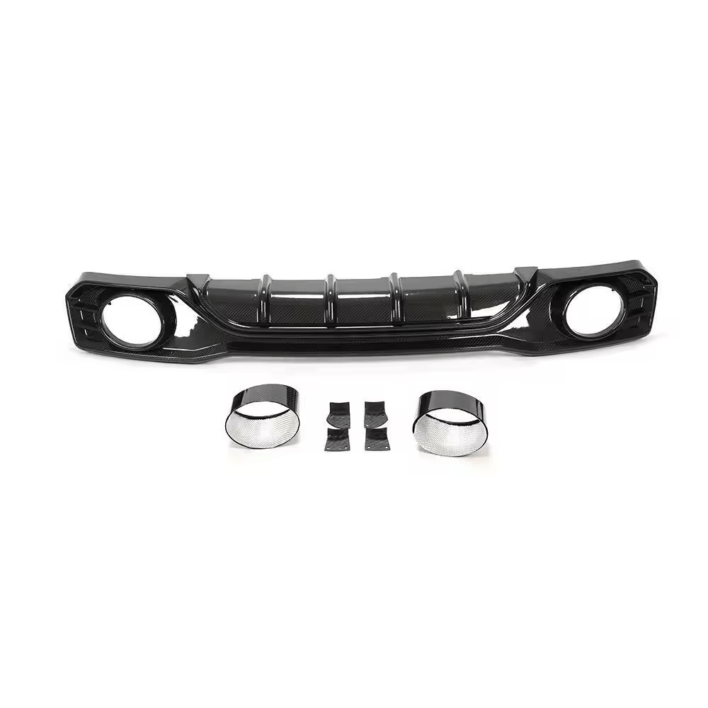 Audi A7/S7 (C8) BCTXE Style Carbon Fibre Rear Diffuser Ver.2 - Twenty Two Tuning Rear Diffuser