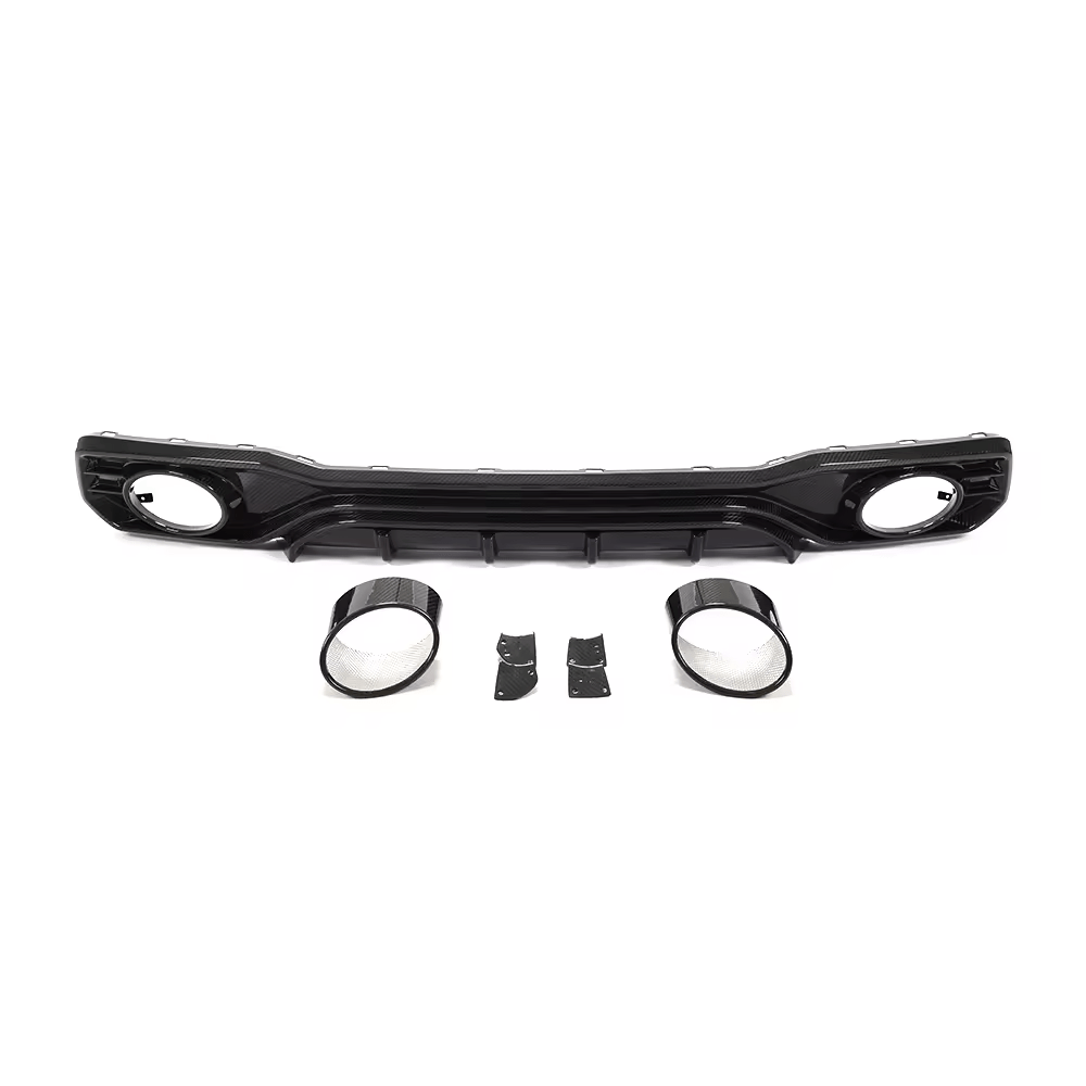 Audi A7/S7 (C8) BCTXE Style Carbon Fibre Rear Diffuser Ver.2 - Twenty Two Tuning Rear Diffuser