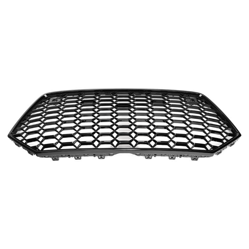 Calandre avant Audi A7/S7 (C8) V2RS en nid d'abeille noir brillant