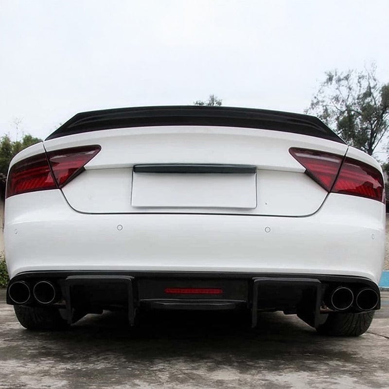 Audi A7/S7/RS7 (C7/C7.5) Karbel Style Carbon Fiber Rear Trunk Spoiler - Twenty Two Tuning Rear Spoiler