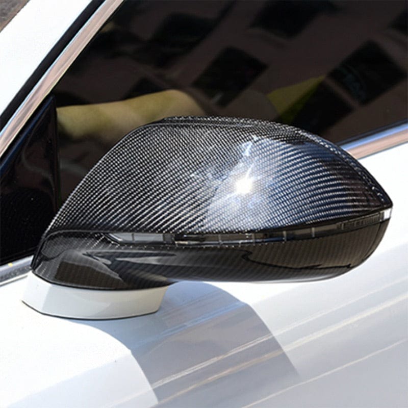 Audi A7/S7/RS7 (C7/C7.5) OEM+ Carbon Fiber Mirror Covers - Twenty Two Tuning Mirror Covers