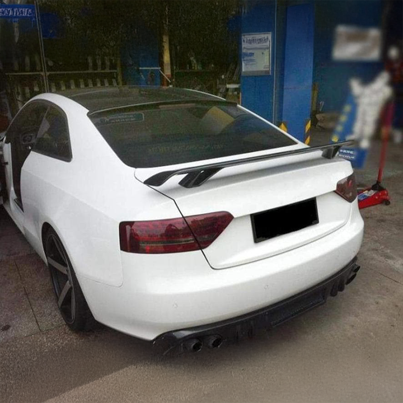 Audi OEM Style Carbon Fibre Rear Wing Spoiler - Twenty Two Tuning Trunk & Rear
