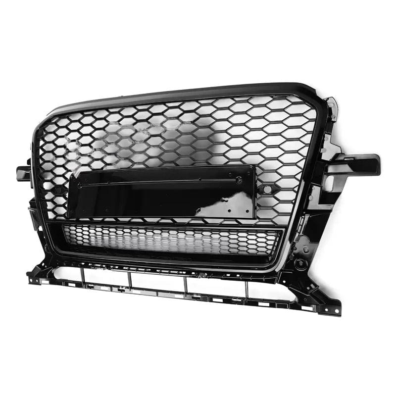 Audi Q5/SQ5 (8R) RS Style Honeycomb Gloss Black Front Grille - Twenty Two Tuning Front Grille