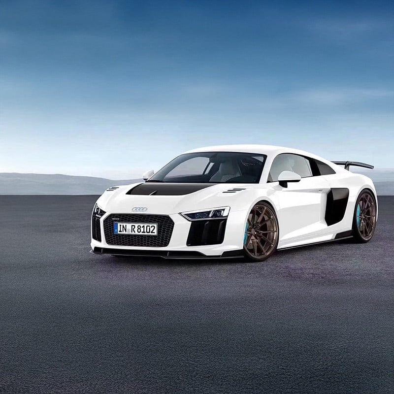 Audi R8 V10 (4S) Audi Performance Style Carbon Fibre Hood/Bonnet Replacement - Twenty Two Tuning Hood/Bonnet Complete