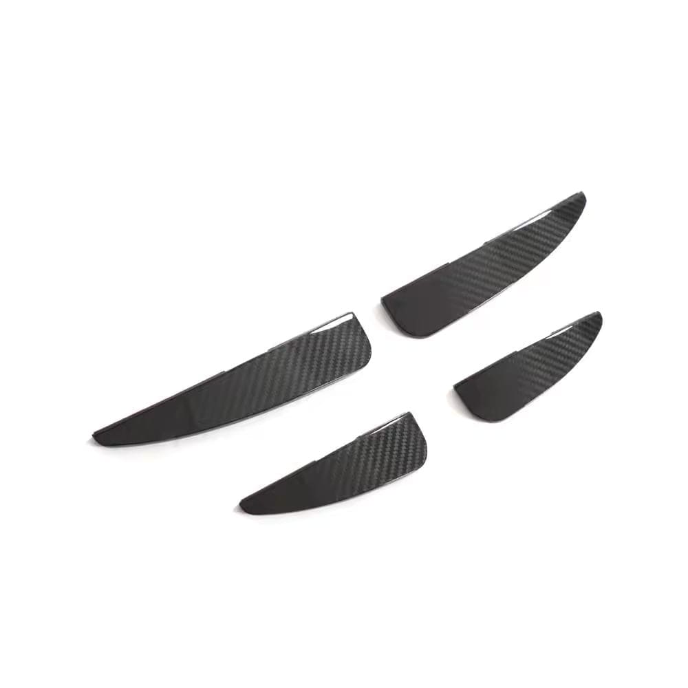 Audi R8 V10 Facelift (4S) Capristo Style Carbon Fibre Front Canards - Twenty Two Tuning Front Canards/Bumper Inserts