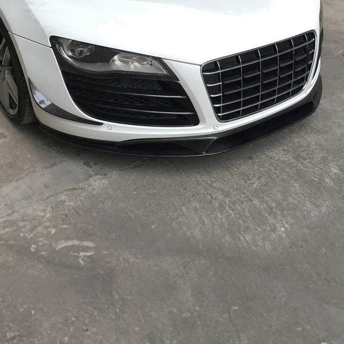 Audi R8 V8/V10 (Type 42) OEM+ Carbon Fibre Front Lip Spoiler - Twenty Two Tuning Front Lip
