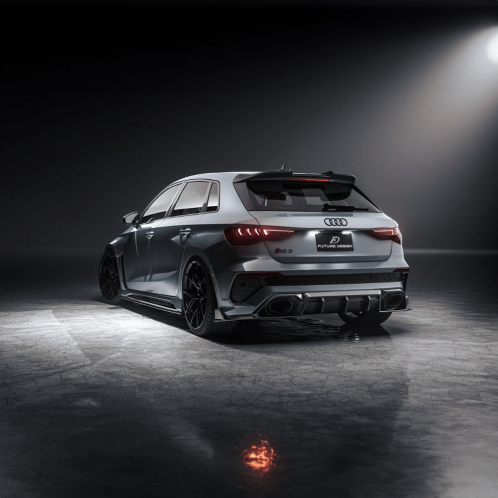 Audi RS3 (8Y) Hatchback Future Design Carbon Fibre Full Kit - Future Design Full Styling Kit