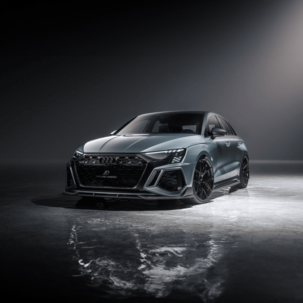 Audi RS3 (8Y) Hatchback Future Design Carbon Fibre Full Kit - Future Design Full Styling Kit