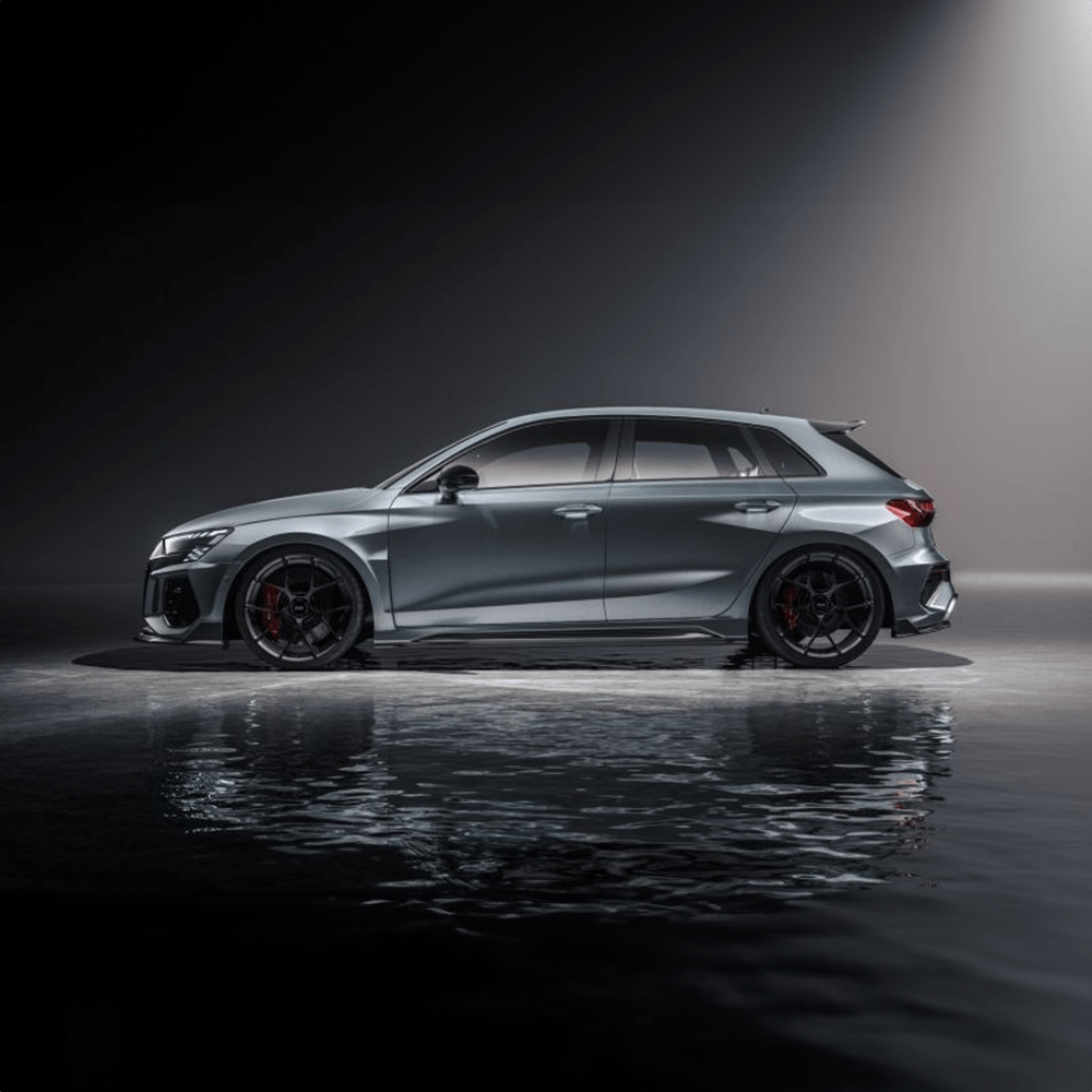 Audi RS3 (8Y) Hatchback Future Design Carbon Fibre Rear Diffuser - Future Design Rear Diffuser