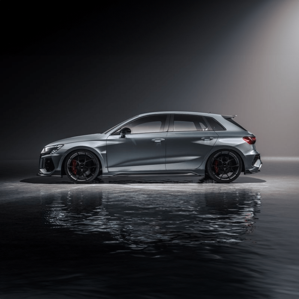Audi RS3 (8Y) Hatchback Future Design Carbon Fibre Side Skirts - Future Design Side Skirts