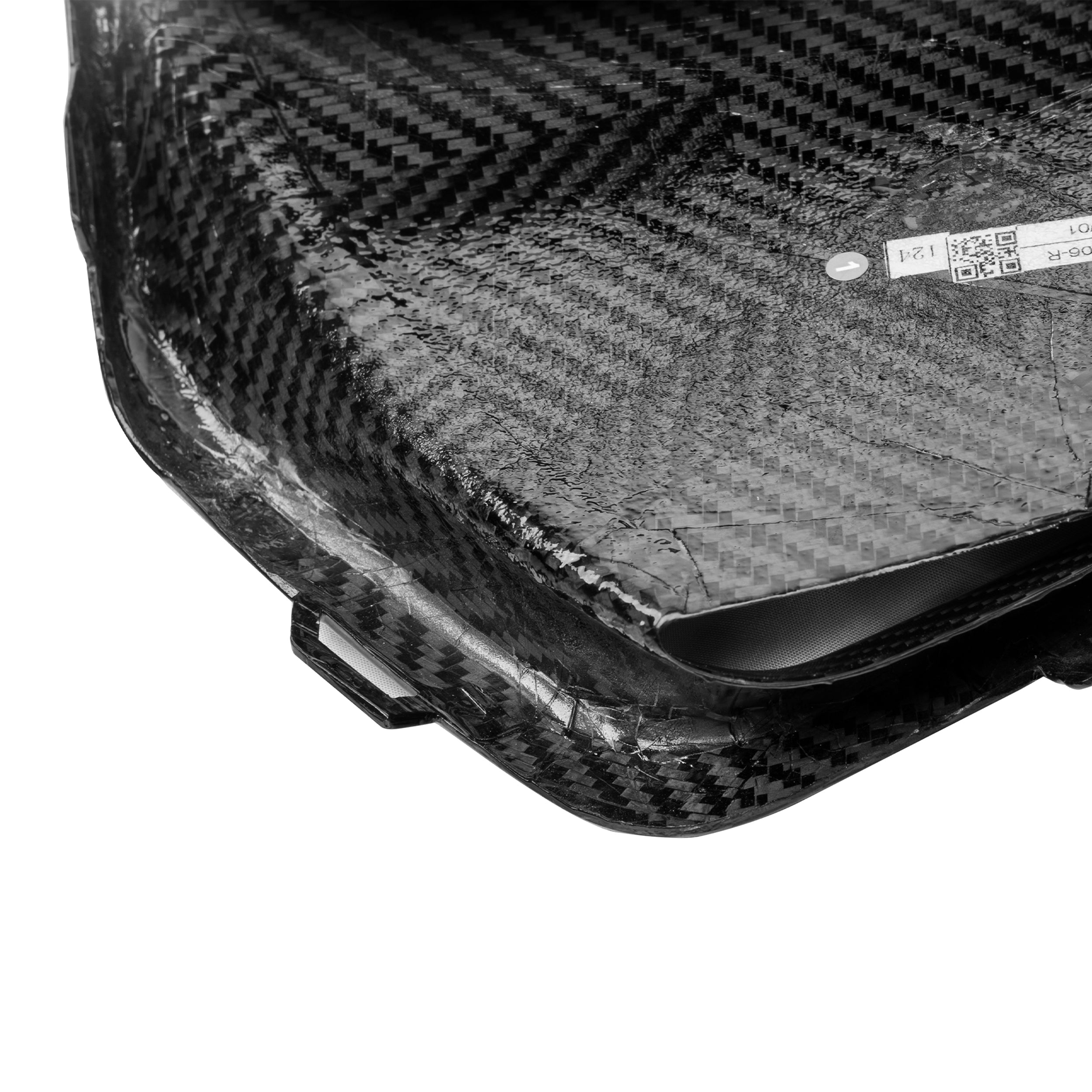 Audi RS3 (8Y) Hatchback/Sedan OE Style Carbon Fibre Front Bumper Vent Trim - Twenty Two Tuning Front Canards/Bumper Inserts