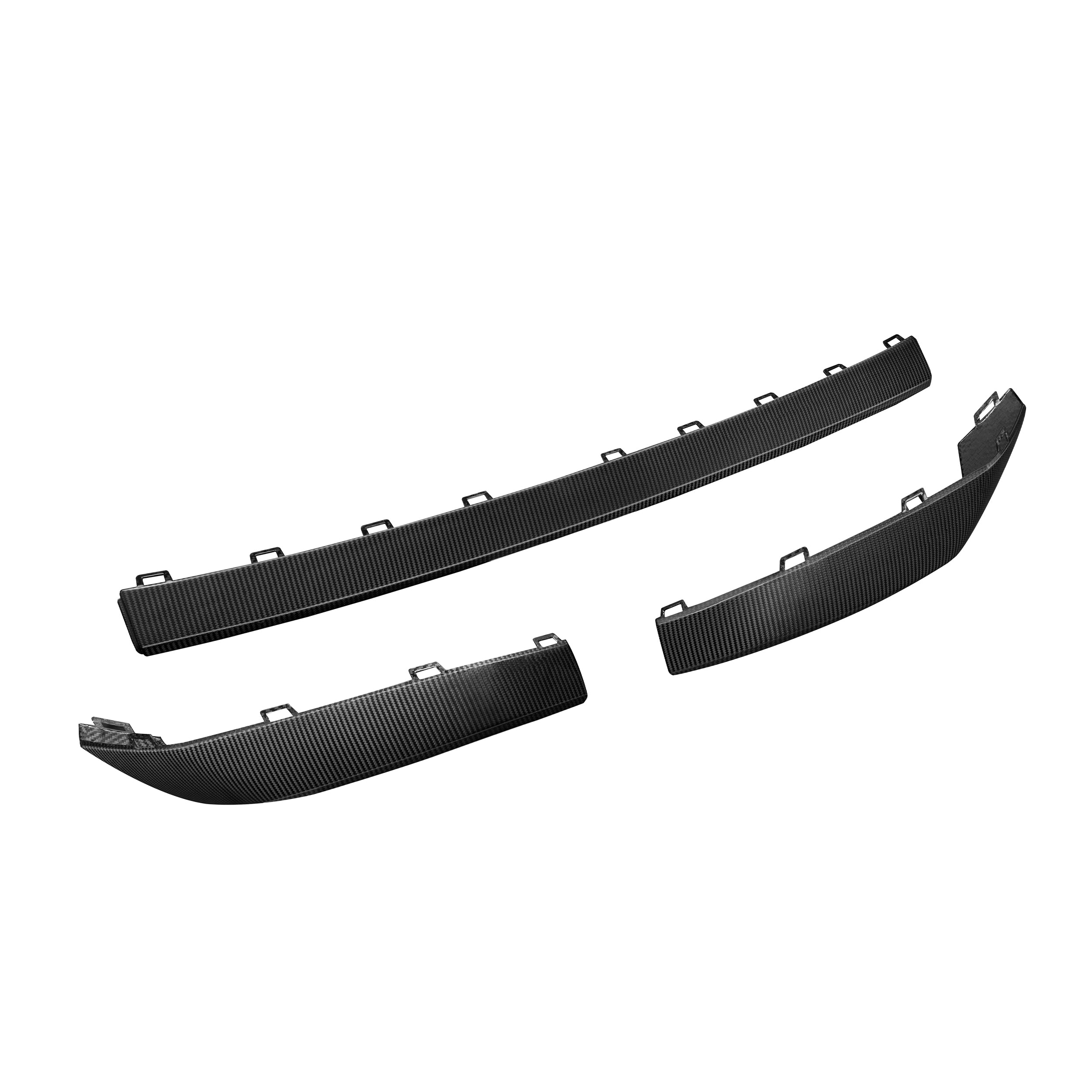 Audi RS3 (8Y) Hatchback/Sedan OE Style Carbon Fibre Rear Diffuser Trim - Twenty Two Tuning Rear Diffuser