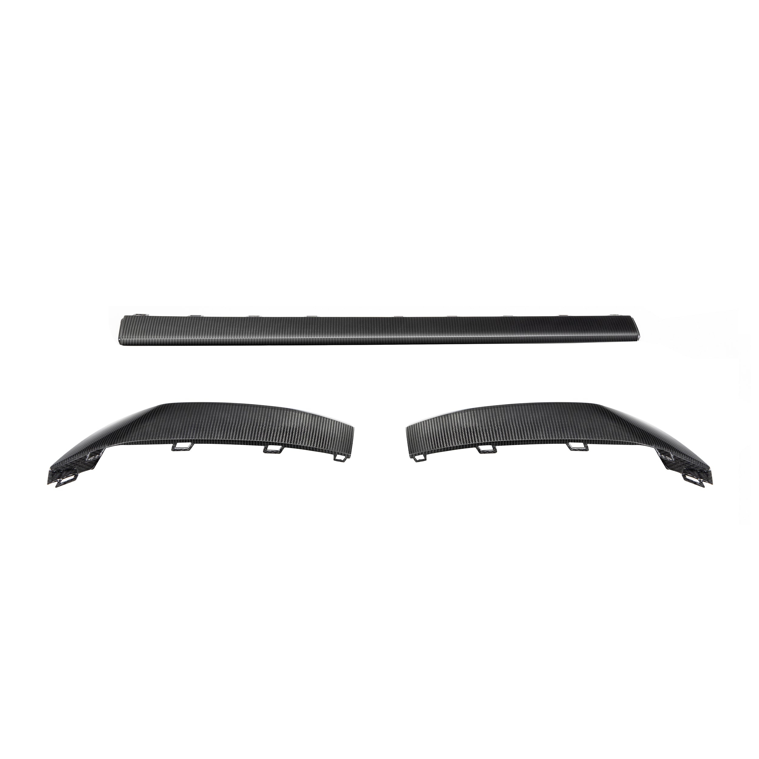 Audi RS3 (8Y) Hatchback/Sedan OE Style Carbon Fibre Rear Diffuser Trim - Twenty Two Tuning Rear Diffuser
